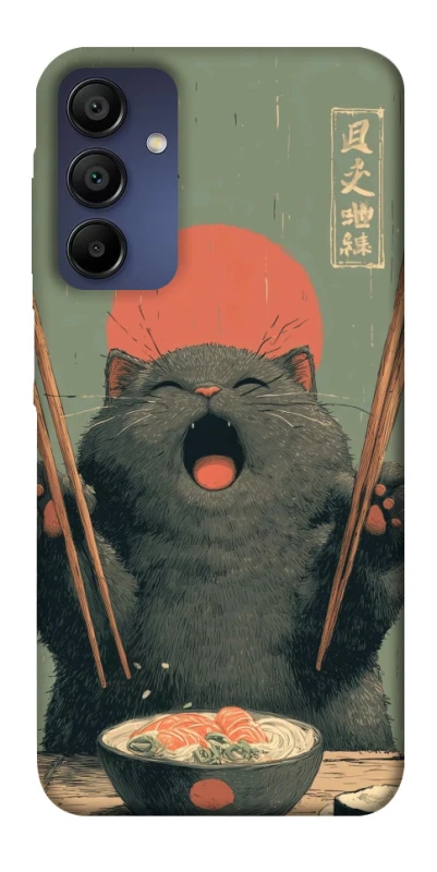 Чехол на Samsung Galaxy A15 4G/5G Hungry Cat фото 1 из 1