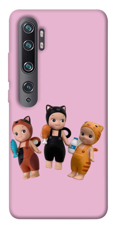 Чохол на Xiaomi Mi Note 10 / Note 10 Pro / Mi CC9 Pro Cat Cafe Trio фото 1 з 1