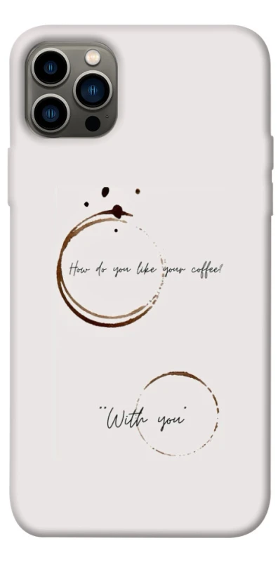 Чохол на Apple iPhone 12 Pro (6.1") Coffee with you фото 1 з 1