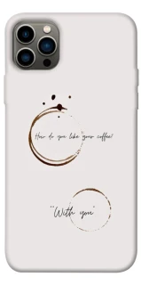Чехол на Apple iPhone 12 Pro (6.1") Coffee with you фото 1 из 1