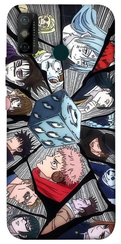 Чохол на TECNO Spark 6 Go jujutsu kaisen v4 фото 1 з 1