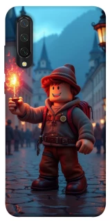 Чохол на Xiaomi Mi CC9 / Mi 9 Lite Roblox Fire Logo Blue Flames фото 1 з 1