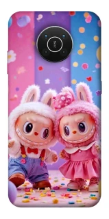 Чехол на Nokia X10 / X20 Labubu twins ver.3 фото 1 из 1