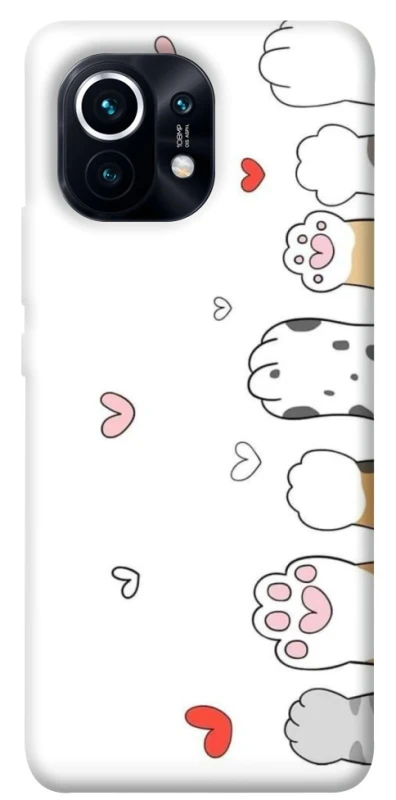 Чехол на Xiaomi Mi 11 Paws фото 1 из 1