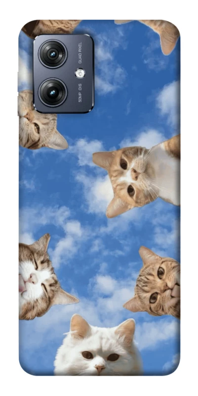 Чохол на Motorola Moto G54 Сats фото 1 Чохол на Motorola Moto G54 Сats фото 1 з 1