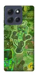 Чохол на Motorola Moto G86 Power Dandysworld tv green theme фото 1 з 1