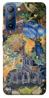 Чохол на TECNO Pop 5 LTE Van Gogh collage фото 1 з 1