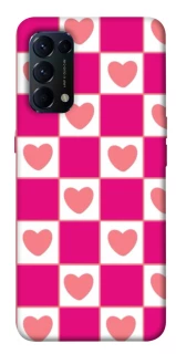 Чохол на Oppo Reno 5 4G Chess heart фото 1 з 1