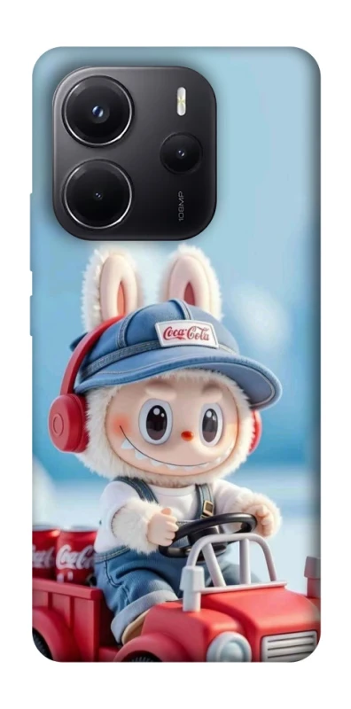 Чохол на Xiaomi Redmi Note 14 5G Labubu in the car фото 1 з 1