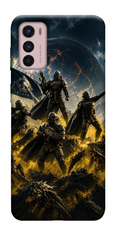 Чохол на Motorola Moto G42 HELLDIVERS фото 1 з 1