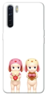 Чехол на Oppo A91 Puppy Love Duo фото 1 из 1