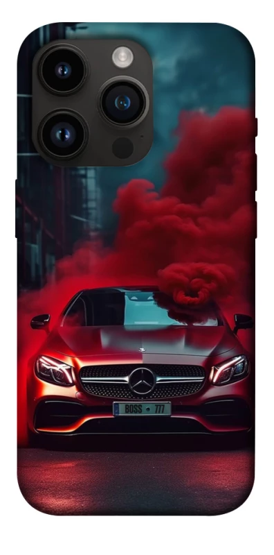 Чехол на Apple iPhone 14 Pro (6.1") Mercedes in smoke фото 1 из 1