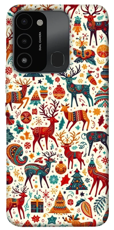 Чохол на TECNO Spark 8C Christmas spirit ver.5 фото 1 з 1