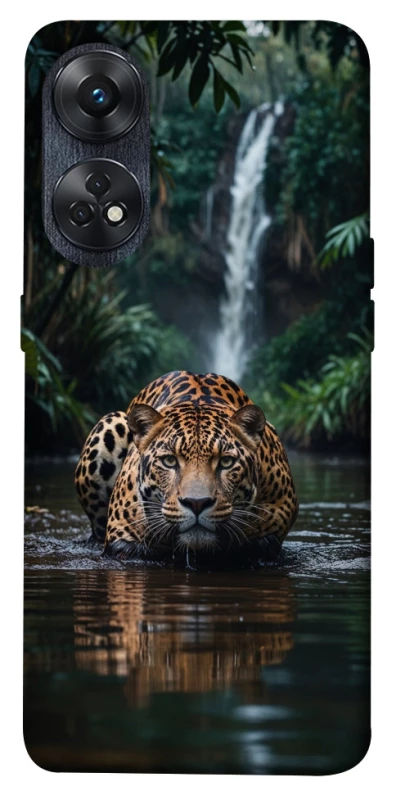 Чохол на Oppo Reno 8T 4G Leopard in water фото 1 з 1