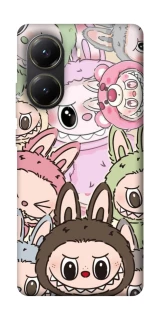 Чехол на Xiaomi Poco X6 Pro All Labubu 3 фото 1 из 1