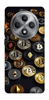 Чехол на Oppo Reno 12 F 4G Many coins фото 1 из 1