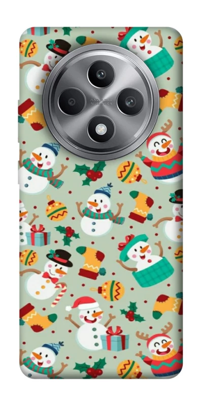 Чехол на Oppo Reno 12 F 4G Новогодний v2 фото 1 из 1