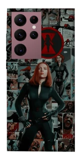 Чохол на Samsung Galaxy S22 Ultra Black Widow фото 1 з 1