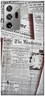 Чехол на Samsung Galaxy Note 20 Ultra Газеты фото 1 из 1