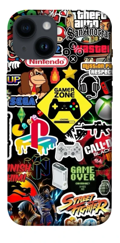 Чехол на Apple iPhone 14 (6.1") Gamer Zone фото 1 из 1