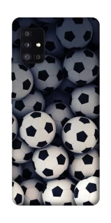 Чехол на Samsung Galaxy A51 5G Футбольные мячи фото 1 из 1