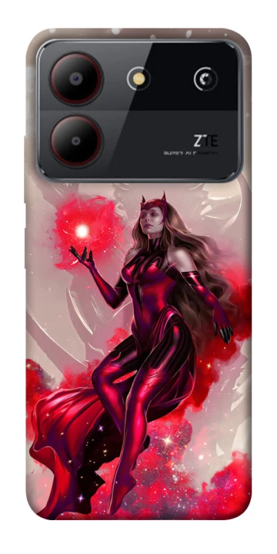 Чехол на ZTE Blade A54 4G Scarlet Witch v2 фото 1 из 1