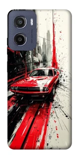 Чехол на Motorola Moto E15 Painted Mustang фото 1 из 1