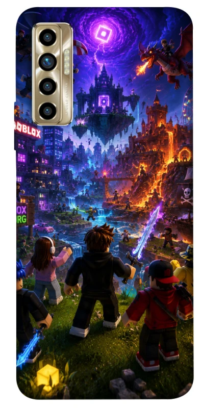 Чехол на TECNO Camon 17P Roblox aesthetics ver.12 фото 1 из 1