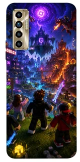 Чехол на TECNO Camon 17P Roblox aesthetics ver.12 фото 1 из 1