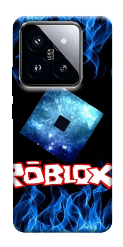Чехол на Xiaomi 14 Pro Roblox Galaxy Flame Logo фото 1 из 1