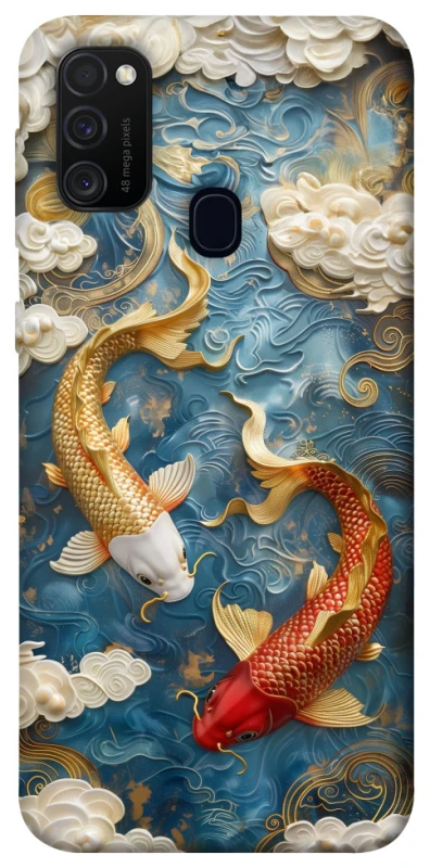 Чехол на Samsung Galaxy M21 Koi carp фото 1 из 1