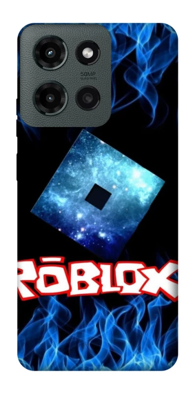 Чехол на Motorola Moto G Power (2025) Roblox Galaxy Flame Logo фото 1 из 1