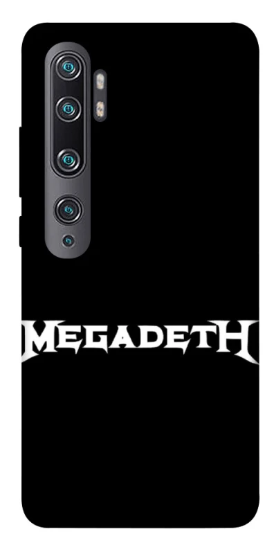 Чехол на Xiaomi Mi Note 10 / Note 10 Pro / Mi CC9 Pro Megadeth logo фото 1 из 1