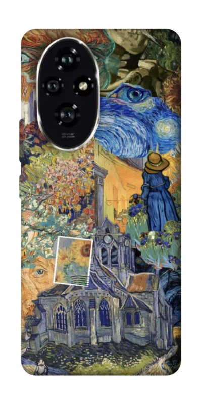 Чохол на Honor 200 Van Gogh collage фото 1 з 1