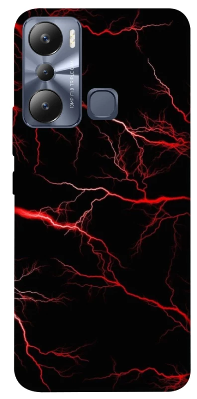 Чехол на Infinix Hot 20i Красная молния фото 1 из 1