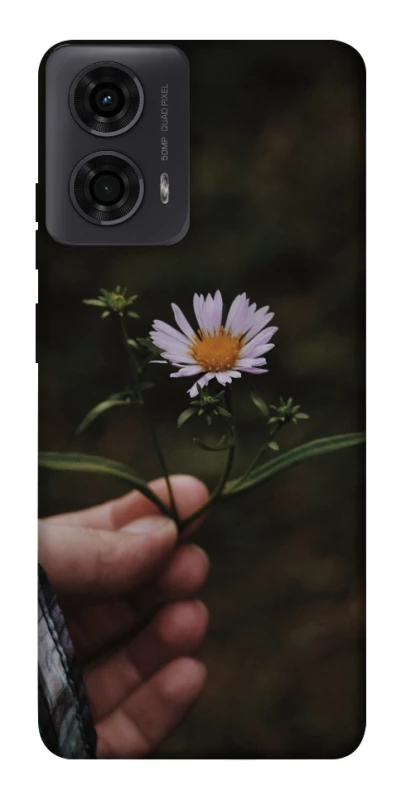 Чохол на Motorola Moto G04 Ромашка v4 фото 1 з 1