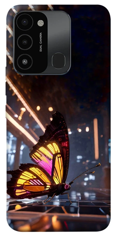 Чехол на TECNO Spark 8C Cyber butterfly фото 1 из 1
