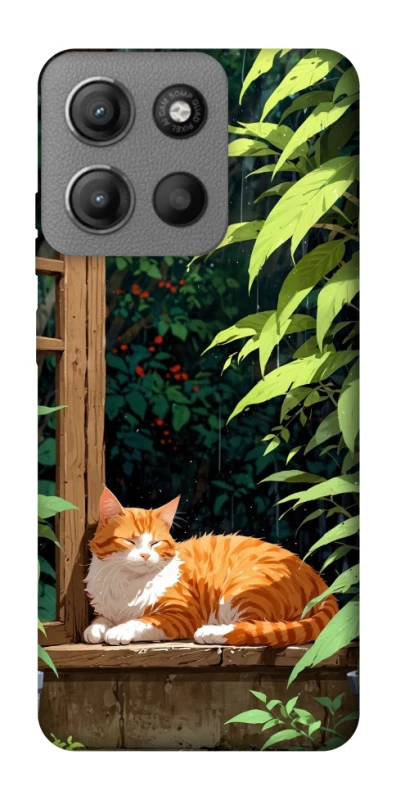 Чохол на Motorola Moto G15 Power red cat фото 1 з 1