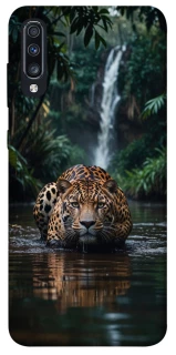 Чехол на Samsung Galaxy A70 (A705F) Leopard in water фото 1 из 1
