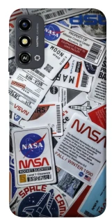 Чехол на ZTE Blade A53 NASA ver.4 фото 1 из 1