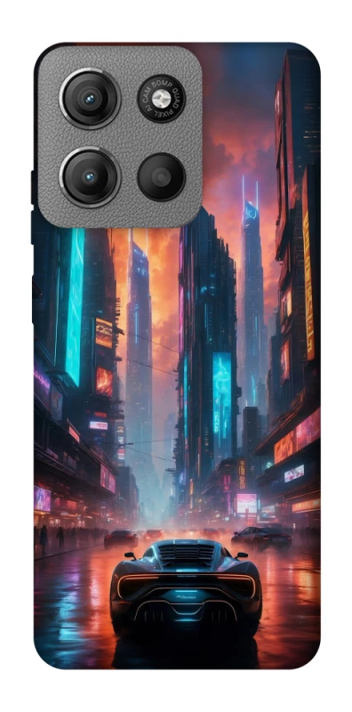 Чохол на Motorola Moto G15 4G Cyber city фото 1 з 1