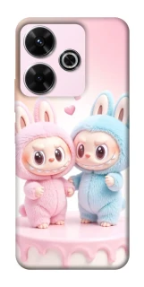 Чехол на Xiaomi Redmi 13 4G Labubu Twins фото 1 из 1