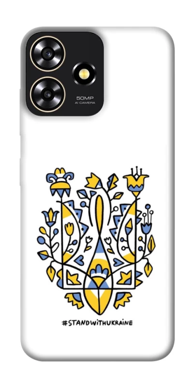 Чехол на ZTE Blade A73 4G Герб v104 фото 1 из 1