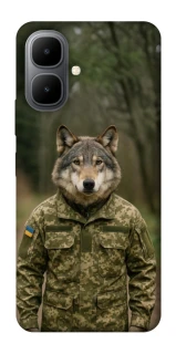 Чохол на Infinix Smart 10 Вовк захисник фото 1 з 1