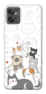 Чехол на Motorola Moto G32 Funny Pets фото 1 из 1