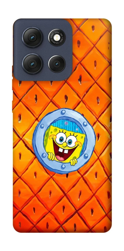 Чохол на Motorola Moto G86 Дім Спанч Боба фото 1 з 1