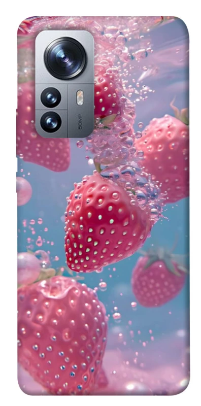 Чохол на Xiaomi 12 / 12X Полуниця в воді фото 1 з 1