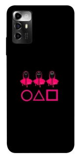 Чехол на ZTE Blade A72 squid game v3 фото 1 из 1