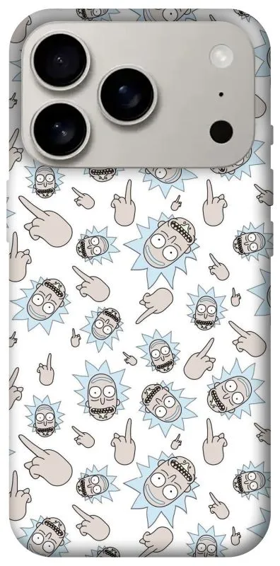 Чехол на Apple iPhone 18 Pro Rick and Morty style фото 2 из 2