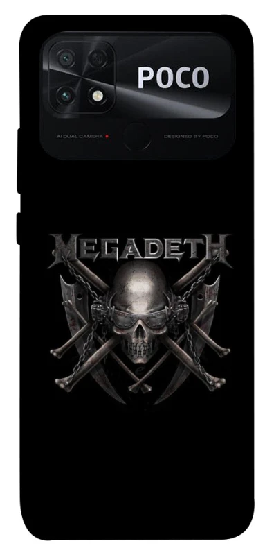 Чохол на Xiaomi Poco C40 Megadeth фото 1 з 1